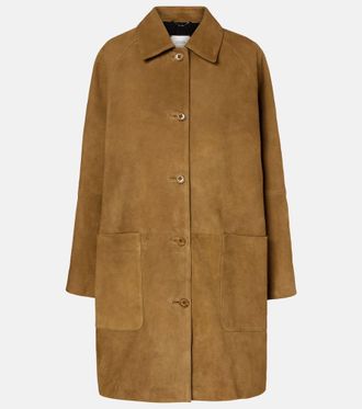 Dorothee Schumacher Cappotto Soft Touch in suede