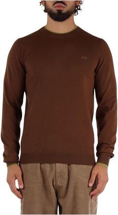 Sun 68 Truien & Vesten, Heren, Bruin, 2Xl, Katoen, Pullover