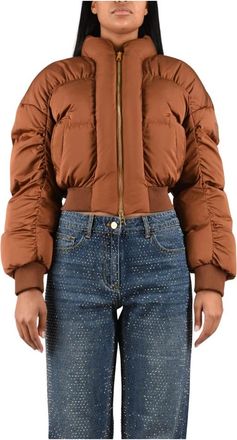 Elisabetta Franchi Piumino corto - - Jackets - Donna - Marrone - XL