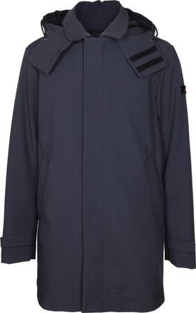 Peuterey Trench Groff Kp Navy Blue Color