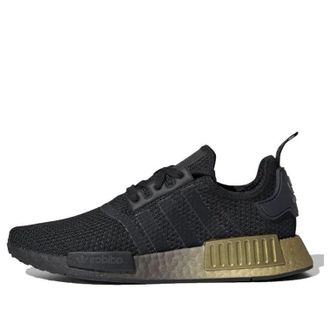 adidas (WMNS) adidas NMD_R1 Black Carbon Gold FU9352
