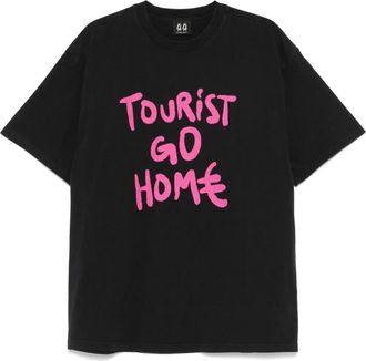 44 Label Group T-shirt con stampa - Nero