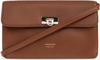 Ferragamo Harley Handtas - Dames - Schoudertassen - Bruin - ONE Size - Tassen