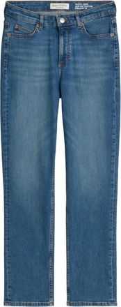 Marc O'Polo Linde Jeans - Dames - Regular Fit Jeans - Blauw - W32 L32 - Katoen - Jeans