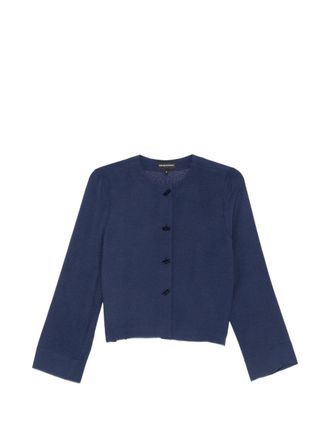 Emporio Armani Womens Crewneck Blouse