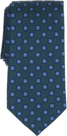 Brooks Brothers Stamp Geo Silk Blend Tie in Green at Nordstrom Rack