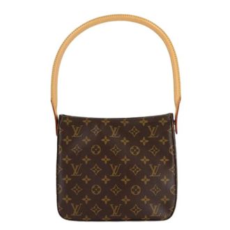 Louis Vuitton Pre-owned Shoulder Bags, female, Brown, Size: ONE SIZE Pre-owned Looping MM Shoulder Bag