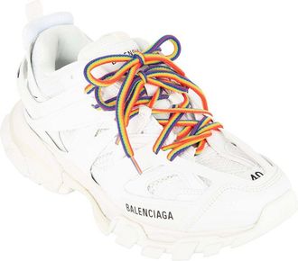 Balenciaga Mens Cotton Track Pride Sneaker, Never Worn (Authentic Pre-Loved)