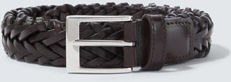 Lardini Braided leather belt
