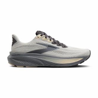 Brooks Mens Ghost 17 Shoes In Vaporous Grey/primer/sand