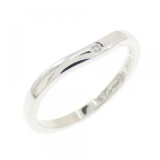 Cartier Platinum 950 Band Ring (Pre-Owned)