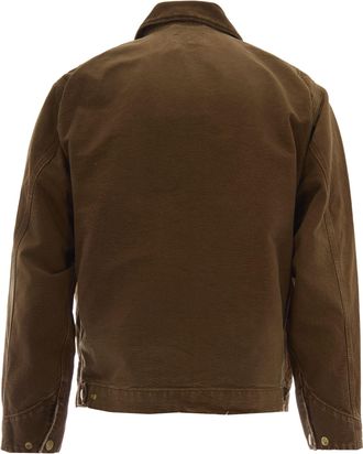 Carhartt Work in Progress Mens Jacket Og Detroit Hamilton Brown Brown-Hamilton Brow Brown/hamilton