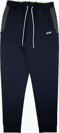 HUGO BOSS Mens Hugo Boss Hadiko 1 Multi Coloured Stripe Bottoms Dark Navy 402 - Black - Size: 44/Regular