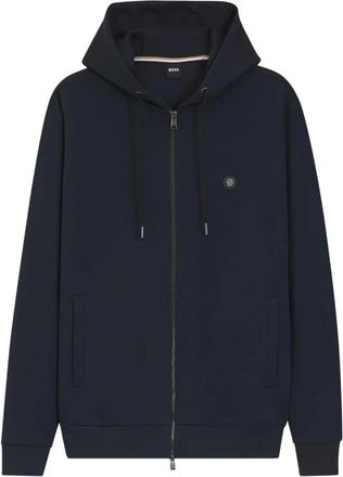 HUGO BOSS Hombre, Sudaderas, Azul, Talla: XL