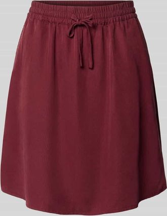 Marc O'Polo Denim Marc OPolo Denim Mini-Rock aus Lyocell in Bordeaux, Gr&ouml;&szlig;e XL