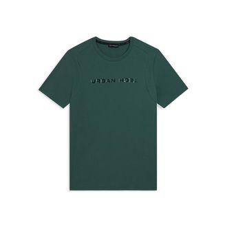Freddy T-shirt regular con spalle raglan e doppia stampa lucida