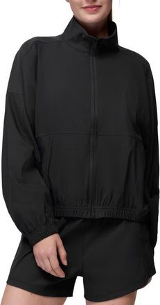 Prana Send Off Crop Jacket in Black at Nordstrom, Size X-Large