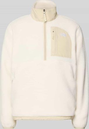The North Face Fleecepullover mit Napoleontasche Modell YUMIORI in Offwhite, Gr&ouml;&szlig;e XXL