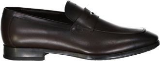 Ferragamo Graue Slipper von Salvatore Ferragamo