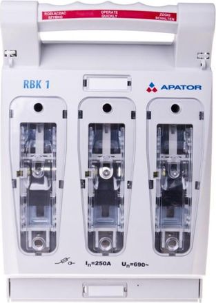 OEM Interruptor Seccionador Con Fusible 250a Rbk 1 /terminales De Puente 50-185mm2/ 63-811779-011