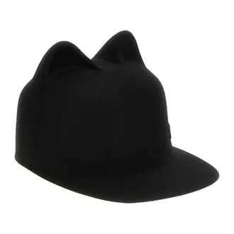 Maison Michel Hats & Caps, female, Black, S, Jamie Felt Hat