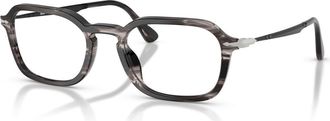 Persol 54mm Rectangle optical glasses in Grey at Nordstrom