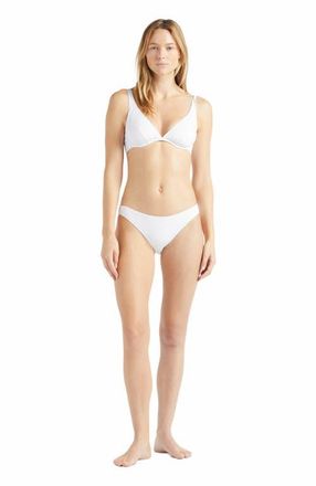 Vilebrequin Womens Broderie Anglaise Midi Brief Bikini Bottom in Blanc at Nordstrom, Size X-Small