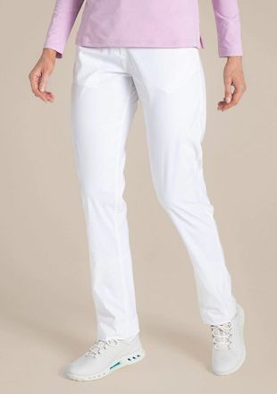 Craghoppers Womens Craghoppers Womens NosiLife Milla Golf Trousers - White - Size: 10/32in/10
