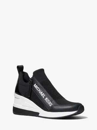 Michael Kors Willis Stretch Knit Trainer