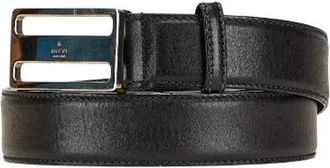 Gucci Pre-owned Belts, female, Black, Size: ONE SIZE Pre-owned Vintage Belt