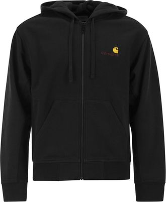 Carhartt Work in Progress Hooded Sweatshirt With Embroidered Logo