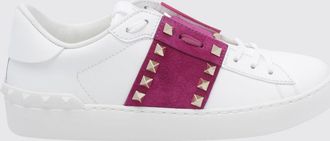 Valentino Garavani Sneaker Rockstud Untitled in pelle e suede con borchie iconiche
