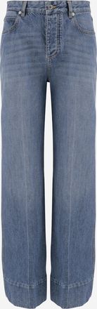 Bottega Veneta Womens Cotton Denim Jeans Trousers