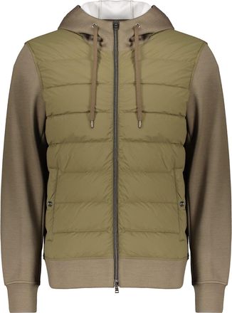 Herno Wool Blend Jacket With Logo