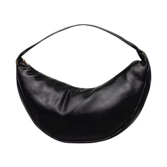 Calvin Klein Shoulder Bags, female, Black, Size: ONE SIZE Hobo Bag