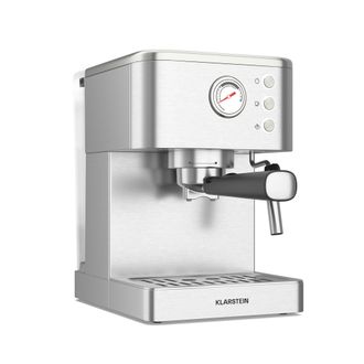 Klarstein Klarstein Portafiltro Steelpresso Compacto 20 Bar Vaporizador Bandeja De Calor