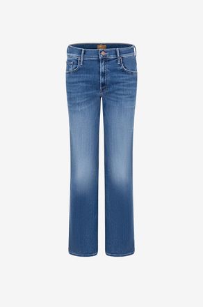 Mother Jeans mit geradem Bein The Mid Rise Maven Sneak