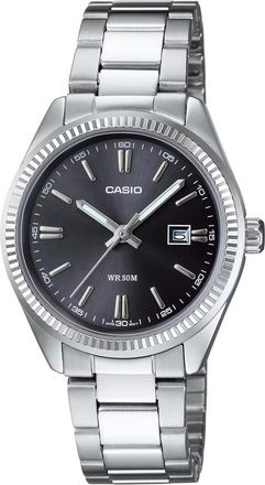 Casio Ltp-1302Pd-1A1Veg Analoog Horloge - Dames - Horloges - Grijs - ONE Size - Accessoires