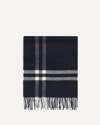 Burberry Cashmere Check Scarf Female UNI