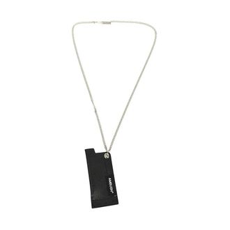 AMBUSH Necklaces, male, Gray, ONE SIZE, Stylish Necklace with Lighter Case
