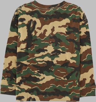 A Bathing Ape One Point Camouflage Sweatshirt - Green