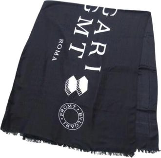 Bulgari Pre-owned Scarves, female, Black, Size: ONE SIZE Pre-owned Stole