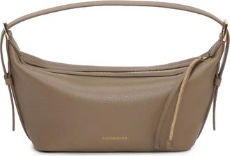 Fabiana Filippi Borsa a spalla in pelle - Marrone