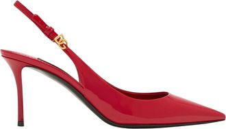 Dolce & Gabbana Pumps - Dames - Pumps - Rood - 38 1/2 EU - Schoenen