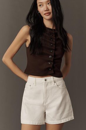 Pistola Denim Saige High-Rise A-Line Denim Shorts