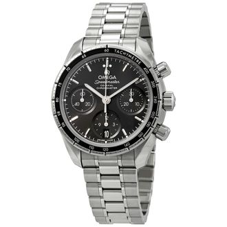 Omega Pre-owned Omega Speedmaster Chronograph Tachymeter Black Dial Mens Watch 324.30.38.50.01.001