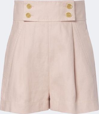Zimmermann Clash linen shorts
