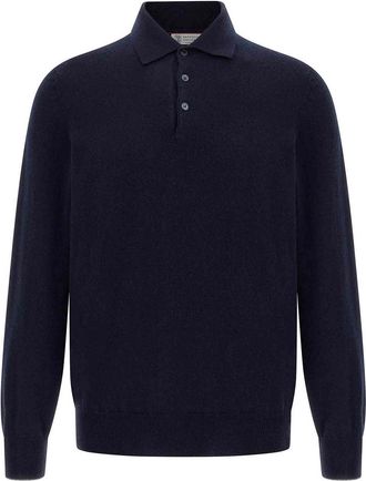 Brunello Cucinelli Cashmere Polo Shirt