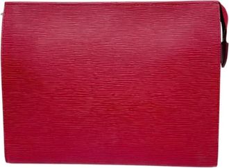 Louis Vuitton Pre-owned Clutches, female, Pink, Size: ONE SIZE Pre-owned Leather louis-vuitton-bags