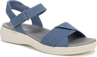 Life Stride Lane Sandal in Blue Fabric at Nordstrom, Size 8.5